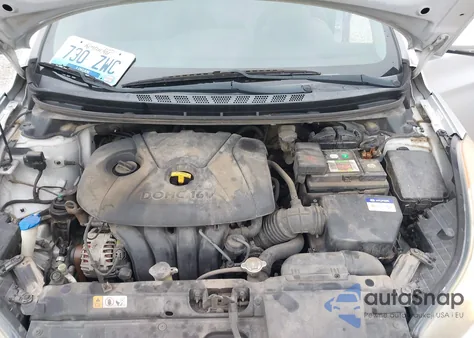 2012 Hyundai Elantra Limited (Ulsan Plant) из США, поврежденный, VIN KMHDH4AEXCU406128